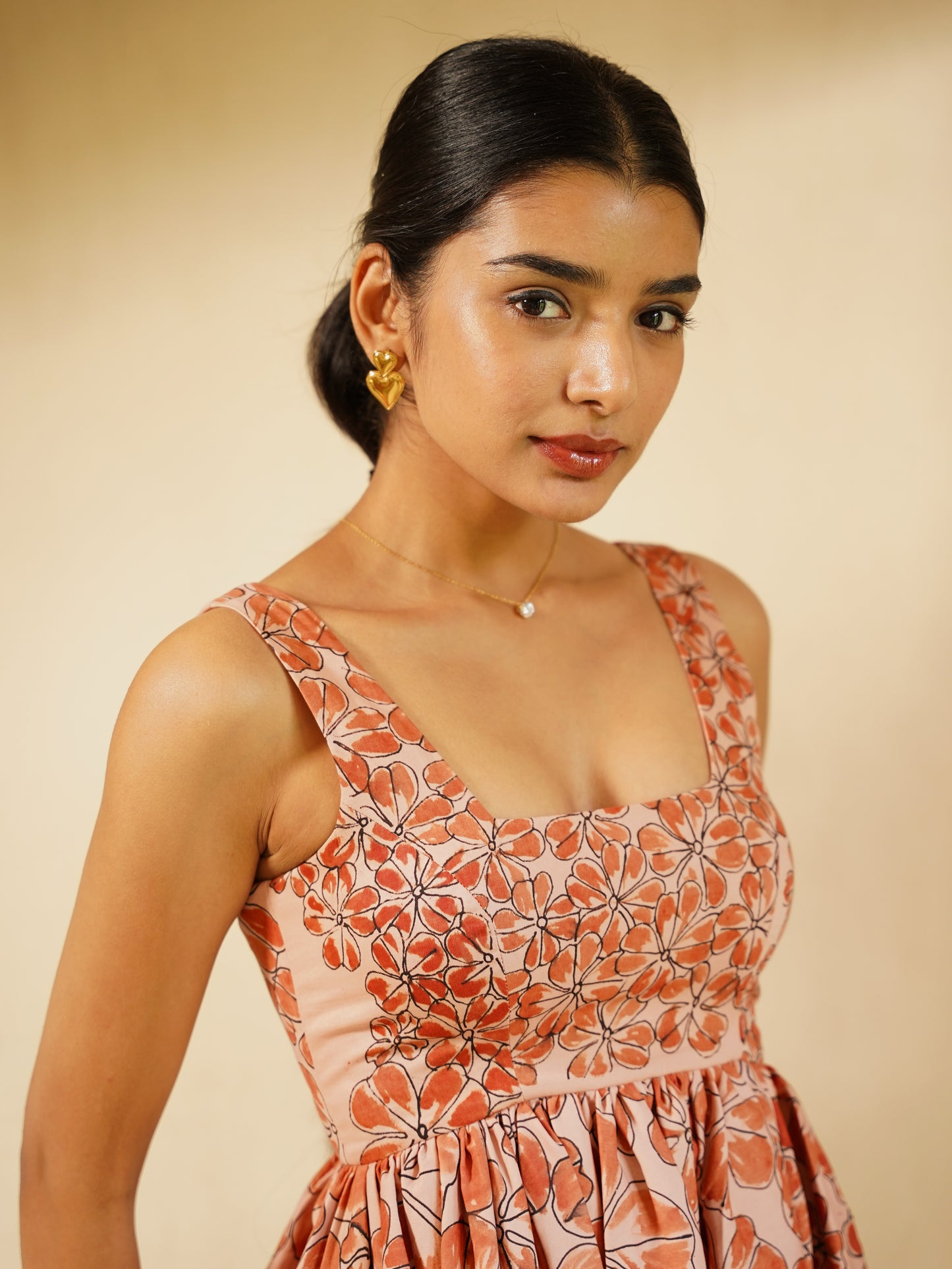 Vrita Dress- Blush